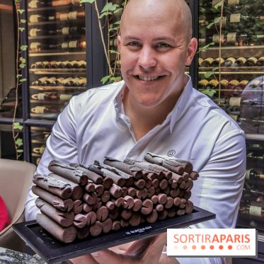 La Bûche de Noël 2019 et galette des rois 2020 du Burgundy Paris by Pascal Hainigue 