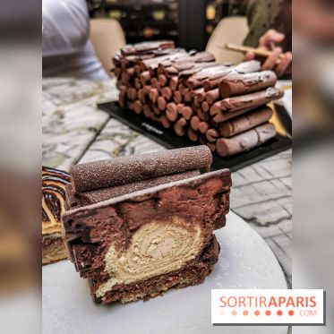 La Bûche de Noël 2019 et galette des rois 2020 du Burgundy Paris by Pascal Hainigue 