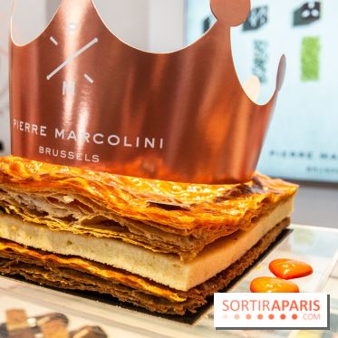 Bûche et chocolats de Noël 2019, galette des rois 2020 by Pierre Marcolini, les photos