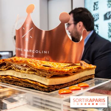 Bûche et chocolats de Noël 2019, galette des rois 2020 by Pierre Marcolini, les photos