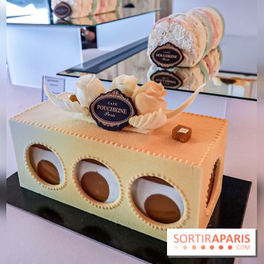 Les Bûches de Noël 2019 de Café Pouchkine -  les photos