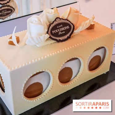 Les Bûches de Noël 2019 de Café Pouchkine -  les photos