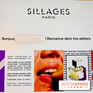 Sillages, la parfumerie sur-mesure
