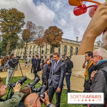 Le Bouquet de Tulipes de Jeff Koons à Paris