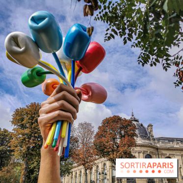 Le Bouquet de Tulipes de Jeff Koons à Paris