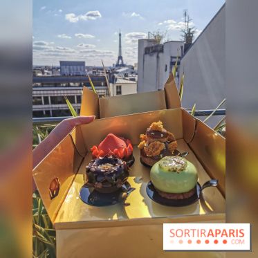 Pâtisseries de Pascal Hainigue à emporter du burgundy Paris