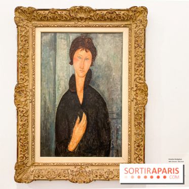 Femme aux yeux bleus, Amedeo Modigliani, 1918 - Musée d'Art Moderne de Paris