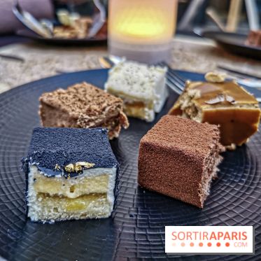 Bûche de Noël de Quentin Lechat au Jardin Privé 2019