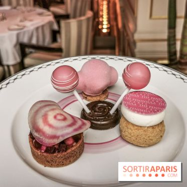 Le Pink Afternoon Tea du Peninsula 2019 par Dominique Costa