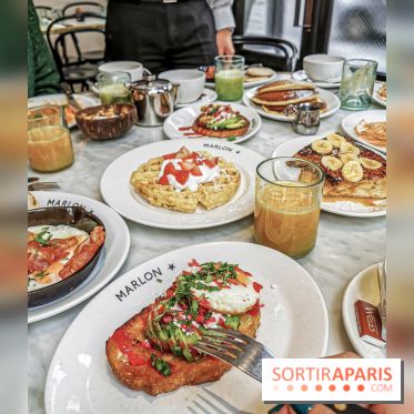 Petit-déjeuner chez Marlon restaurant