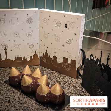 La Bûche de Noël signature de la Goutte d'Or Pâtisserie2019 par Yann Menguy