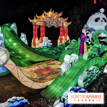 Thoiry Lumières Sauvages 2019 - photos 