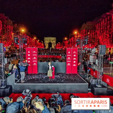 Inauguration des illuminations des Champs Elysées 2019