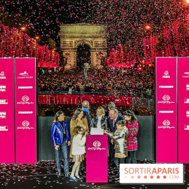 Inauguration des illuminations des Champs Elysées 2019