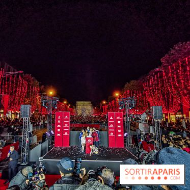 Inauguration des illuminations des Champs Elysées 2019