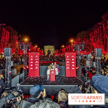 Inauguration des illuminations des Champs Elysées 2019
