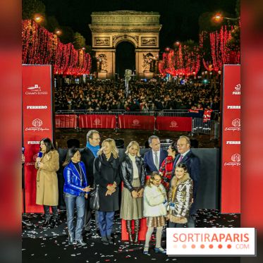 Inauguration des illuminations des Champs Elysées 2019