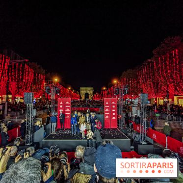 Inauguration des illuminations des Champs Elysées 2019