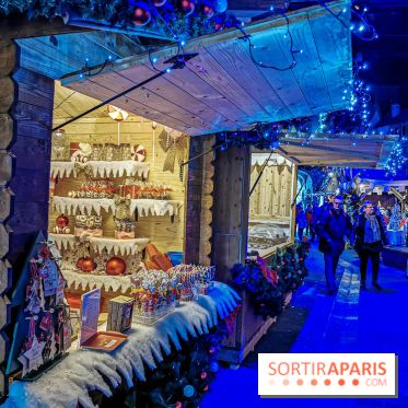 Noel au Parc Astérix 2019, marché de Noël