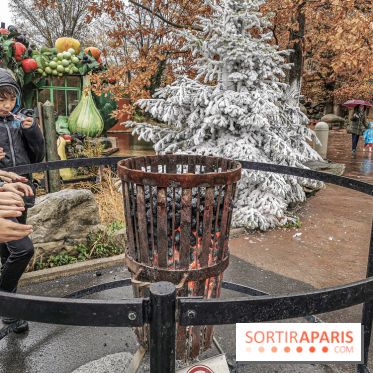 Noel au Parc Astérix 2019, se réchauffer