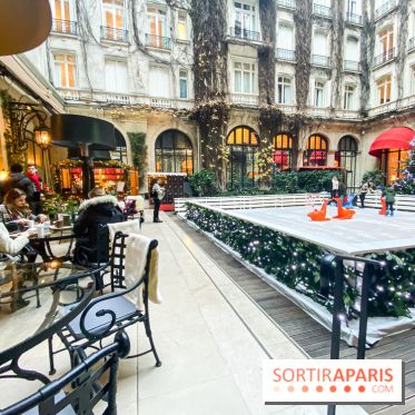 La Patinoire de Noël 2019 du Plaza Athenée