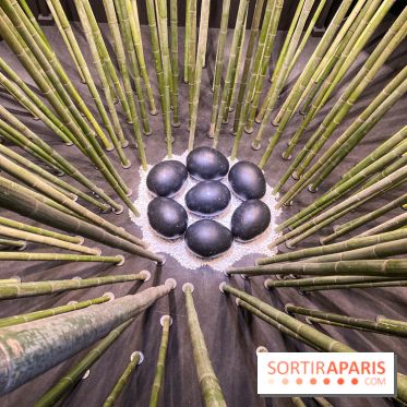 Black Bamboo de Nils-Udo à la Fondation EDF