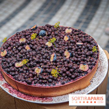 Tarte aux myrtilles de Quentin Lechat - Jardin Privé