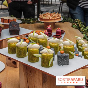 Garden party au T'Time Jardin Privé, les pâtisseries de Quentin Lechat