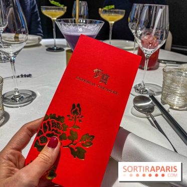 Menu de Nouvel An Chinois à Imperial Treasure Paris