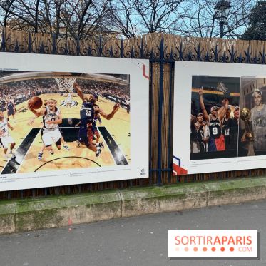 Exposition photo Tony Parker Tour Saint-Jacques 
