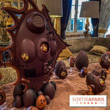 Pâques à la Maison du Chocolat 2020 - le Vaisseau Oeuf