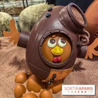 Pâques à la Maison du Chocolat 2020 - le Scaphandre de Pâques