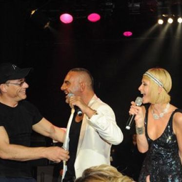 Jean-Claude Van Damme
Christian Audigier
Paris Hilton