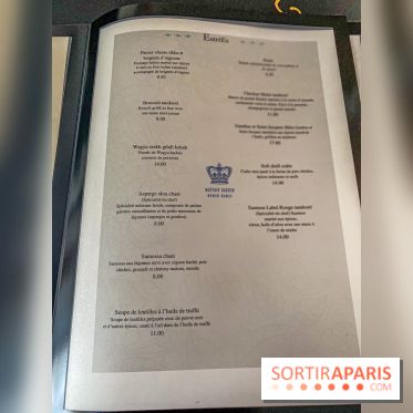 Mayfair Garden, le restaurant indien à Paris - album photo