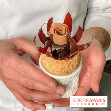 Photos : L’œuf de Pâques Carrousel du Peninsula Paris par Dominique Costa