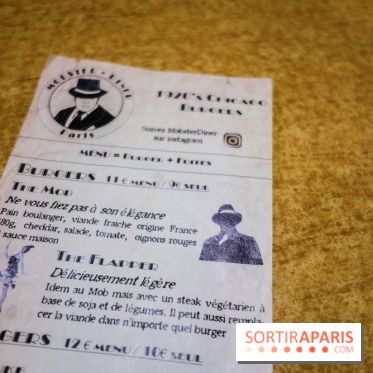 Le Mobster Diner à Paris, les photos