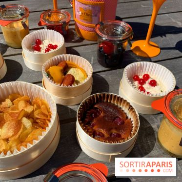 Panier pique-nique Jean Imbert x Veuve Clicquot