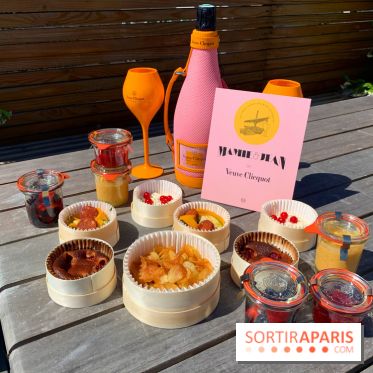 Panier pique-nique Jean Imbert x Veuve Clicquot