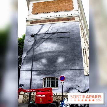 Hommage à Adama Traoré : l'artiste JR dévoile un collage géant à Paris, les photos