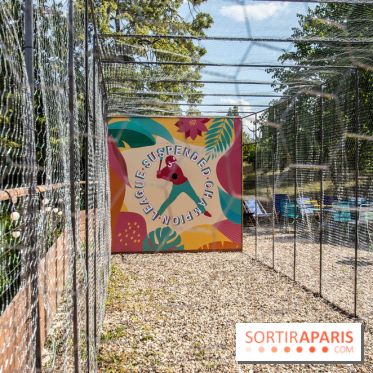 Le Jardin Suspendu au Parc Floral, les photos