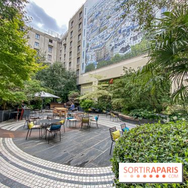 Terrasses du Novotel Paris les Halles, Jardin Privé 