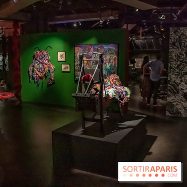 Dans la tête de Stéphane Blanquet, l'exposition à la Halle Saint-Pierre : nos photos