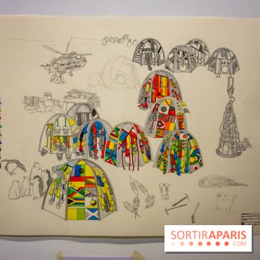 Exposition Lucy+Jorge Orta au Drawing Lab