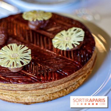 La Bûche de Noël 2020 et Galette des rois 2021 de Guy Martin au Grand Véfour