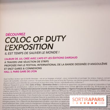 Coloc of Duty, l'exposition signé Jul à la Gare de Lyon