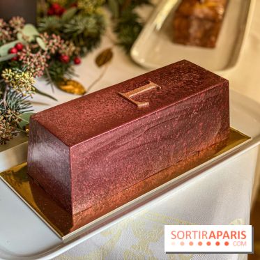 Bûches et créations de Noël Ladurée 2020 avec Jean François Piège