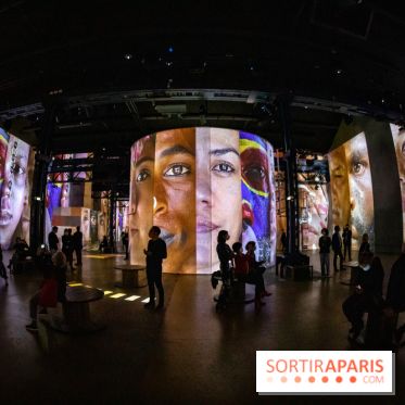 Photos : Exposition immersive Jimmy Nelson : The last sentinels à l’Atelier des Lumières 