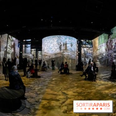 Photos : Exposition immersive Jimmy Nelson : The last sentinels à l’Atelier des Lumières 