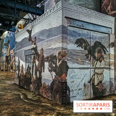 Photos : Exposition immersive Jimmy Nelson : The last sentinels à l’Atelier des Lumières 