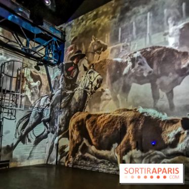 Photos : Exposition immersive Jimmy Nelson : The last sentinels à l’Atelier des Lumières 